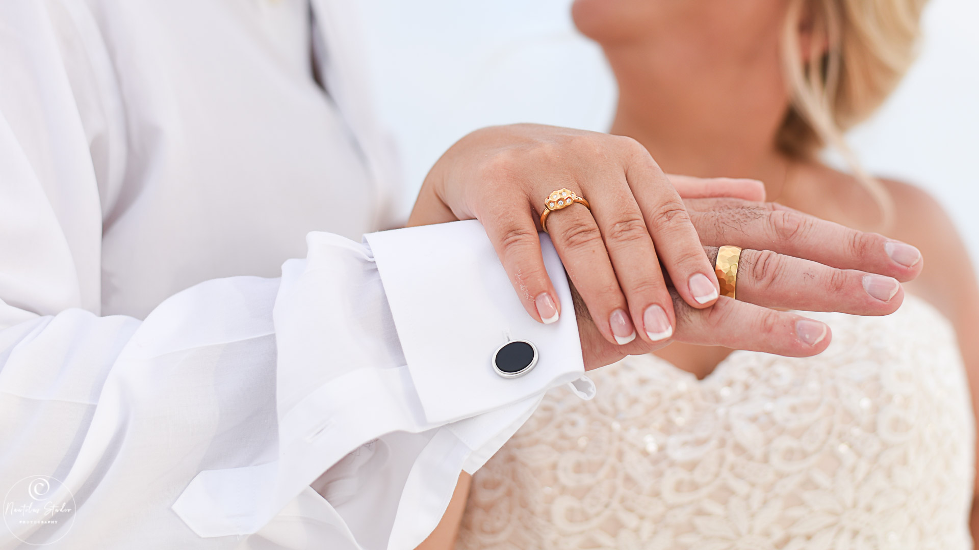wedding manicure hands