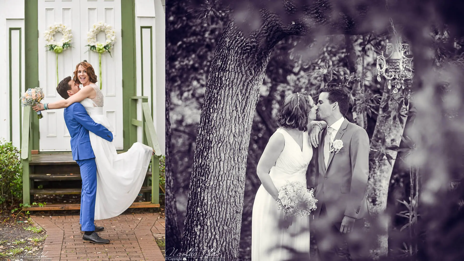 Photo of wedding at a wedding chapel in Florida